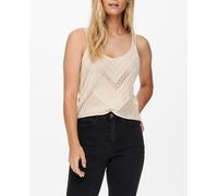 JDY Camiseta de Tirantes para Mujer Jdysun Noos KNT, Tapioca, S