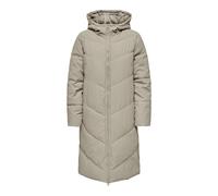 JDY ulrikka Water Rep Puffa Otw Noos Chaqueta, Gris, M para Mujer