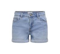 JdY Jdymoon Mw Sk Foldup Shorts Dnm Mix Noos, Jdymoon Mw Sk Pantalón Corto Plegable Dnm Mix Noos Mujer, Medium Blue Denim,