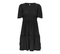 JDY Vestido de Mujer JDYCARLA CATHINKA S/S Dress JRS ATK, Negro, XL
