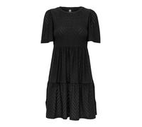 JDY Vestido de Mujer JDYCARLA CATHINKA S/S Dress JRS ATK, Negro, L