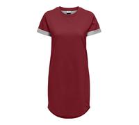 JDY Vestido 'JDYIVY' gris / rojo vino 36 gris / rojo vino