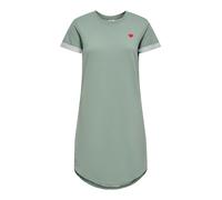 JDY Vestido camiseta de manga corta. Color Verde Salvia