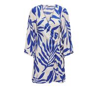 JDY Vestido 'Sezen' crema / azul oscuro 40 crema / azul oscuro