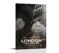 JDyaojiesheng London Has Fallen - Póster de pared estético para sala de estar, dormitorio, 40 x 60 cm, estilo marco