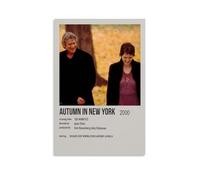 JDyaojiesheng Póster de Autum in New York para pared, diseño estético, para sala de estar, dormitorio, 60 x 90 cm, estilo sin marco