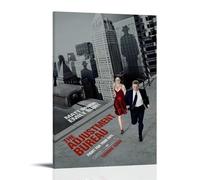 JDyaojiesheng Póster de The Adjustment Bureau para pared, diseño estético, para sala de estar, dormitorio, 20 x 30 cm, estilo marco