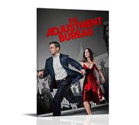 JDyaojiesheng Póster de The Adjustment Bureau para pared, diseño estético, para sala de estar, dormitorio, 30 x 45 cm, estilo marco