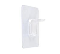 JE CHERCHE UNE IDEE - DI0062 Pack de 2 Ganchos Adhesivos para Estantería 3Kg, Instalación Fácil, Diseño Elegante, Uso Versátil, Capacidad de Carga, Discreto