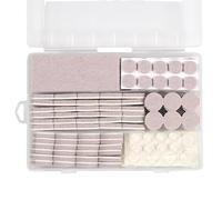 JE CHERCHE UNE IDEE - DI0091, Set de 177 Protectores Ergonómicos para Patinaje, Skateboard y Deportes - Confort Óptimo y Protección Completa, Color Beige