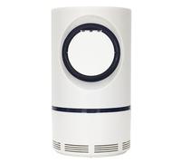 JE CHERCHE UNE IDEE - DI8708, Antimosquitos USB Ecológico con Luz Azul, Aspirador de Insectos, Fácil de Mantener, Formato Práctico, Dimensiones 12x12x21.5 cm, Blanco-Azul