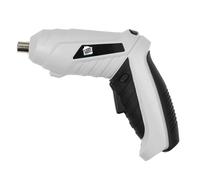JE CHERCHE UNE IDEE Je Cherche UNE Idée DI8763-Destornillador inalámbrico, Cabezal Giratorio y Flexible, 44 Accesorios incluidos, iluminación LED integrada, práctica Carga USB, Gris/Negro