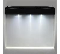 JE CHERCHE UNE IDEE - LT6842 Lámpara de Lectura LED a Pilas - Diseño Ergonómico - Brillo Ajustable - Larga Autonomía - Ideal para Hogar y Camping - Color Negro