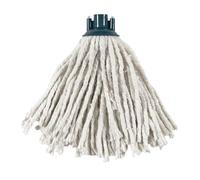 JE CHERCHE UNE IDEE - ME0078 Cabezal de Mopa de Flecos Versátil - Absorbente y Fácil de Usar - Compatible con Escobas Estándar - Lavable a Máquina - Color Azul