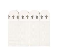 JE CHERCHE UNE IDEE Pack de 3 Tiras de Fijación Versátiles 5 kg Blanco | Contrachapado, tiras de fijación, pack de 3, capacidad 5 kg, versátiles y adaptables, cuadros y deco, blanco