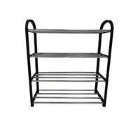 JE CHERCHE UNE IDEE - RG0030, Estantería para Zapatos de 4 Niveles, Optimización del Espacio, Gran Capacidad de Almacenamiento, Diseño Práctico y Estético, Montaje Fácil, Materiales Duraderos