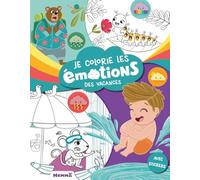 Je colorie les émotions des vacances: Avec stickers