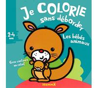 Je colorie sans déborder les bébés animaux