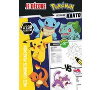 Je décore mes combats Pokémon: Région de Kanto - Avec plus de 200 stickers
