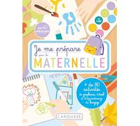 Je me prépare pour la maternelle: Avec 40 autocollants, + de 80 activités de graphisme, d'éveil et d'apprentissage du langage