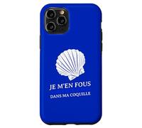 Je m'en fous parce Que je Suis Dans ma Coquille timide Carcasa para iPhone 11 Pro