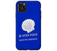 Je m'en fous parce Que je Suis Dans ma Coquille timide Carcasa para iPhone 11 Pro MAX