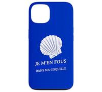 Je m'en fous parce Que je Suis Dans ma Coquille timide Carcasa para iPhone 13