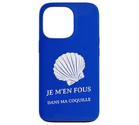 Je m'en fous parce Que je Suis Dans ma Coquille timide Carcasa para iPhone 13 Pro