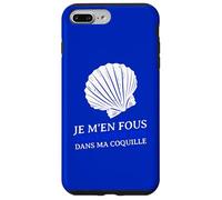 Je m'en fous parce Que je Suis Dans ma Coquille timide Carcasa para iPhone 7 Plus/8 Plus