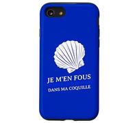 Je m'en fous parce Que je Suis Dans ma Coquille timide Carcasa para iPhone SE (2020) / 7/8