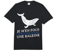 JE m'en Fous Parce Que Je Suis UNE Baleine Drôle Provocation Comfort Colors Adult Heavyweight T-Shirt