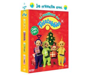 Je m'éveille avec Teletubbies - Coffret - Qui est là ? + Chante et danse ! + Jouons ensemble ! + Les petits gourmands [Francia] [DVD]