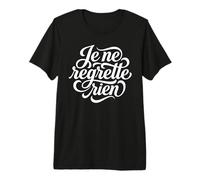 Je ne Regrette Rien francés No Regrets Cita Camiseta Premium