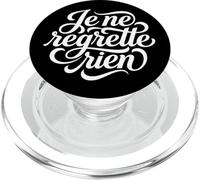 Je ne Regrette Rien francés No Regrets Cita PopSockets PopGrip para MagSafe