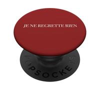 Je Ne Regrette Rien Francés PopSockets PopGrip Adhesivo