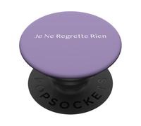 Je Ne Regrette Rien Francés PopSockets PopGrip Adhesivo