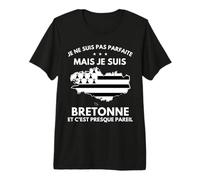 Je Ne Suis Pas Parfaite Mais Je Suis Bretonne Bretaña Camiseta Premium
