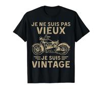 Je ne Suis Pas Vieux je Suis Vintage Humor Cadeau Papa Camiseta gráfica económica, Hombre, Negro, M