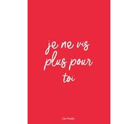 Je ne vis plus pour toi