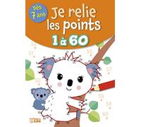 Je relie les points 1 à 60