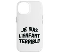"Je suis l'enfant terrible" humorística sabiduría de vida Carcasa para iPhone 14