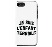 "Je suis l'enfant terrible" humorística sabiduría de vida Carcasa para iPhone SE (2020) / 7 / 8