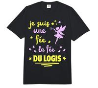 Je Suis UNE Fée La Fée du Logis Comfort Colors Adult Heavyweight T-Shirt