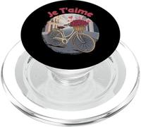 Je T'Aime Día de San Valentín en Francia Cita de Amor romántico PopSockets PopGrip para MagSafe