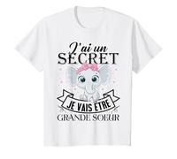 Je Vais être Grande hermana futura hermana Anuncia regalo Camiseta