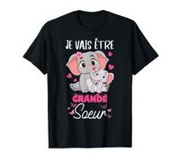 Je Vais Etre Grande Soeur, elefante Camiseta