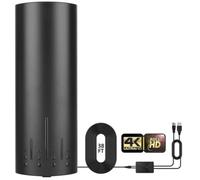 Jealaper Antena HDTV Digital para Televisores Inteligentes y Antiguos. Amplificador de Señal para Canales Locales en Interiores. DTMB, ATSC, DVB-T2, DMB-T, ISDB-T.