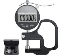 Jealaper Calibrador Digital de Grosor para, Papel, Tela, Película, Etc. Pantalla LCD con Conversión de Pulgadas/Mm
