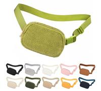 jealkip Riñonera cruzada para mujeres y hombres, riñonera para senderismo, riñonera con correa ajustable, bolsa casual para teléfono celular, riñonera para correr, entrenamiento, deportes, viajes,