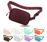 jealkip Riñonera cruzada para mujeres y hombres, riñonera para senderismo, riñonera con correa ajustable, bolsa casual para teléfono celular, riñonera para correr, entrenamiento, deportes, viajes,